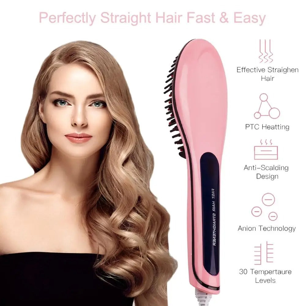 Electric Hair Straightening Comb